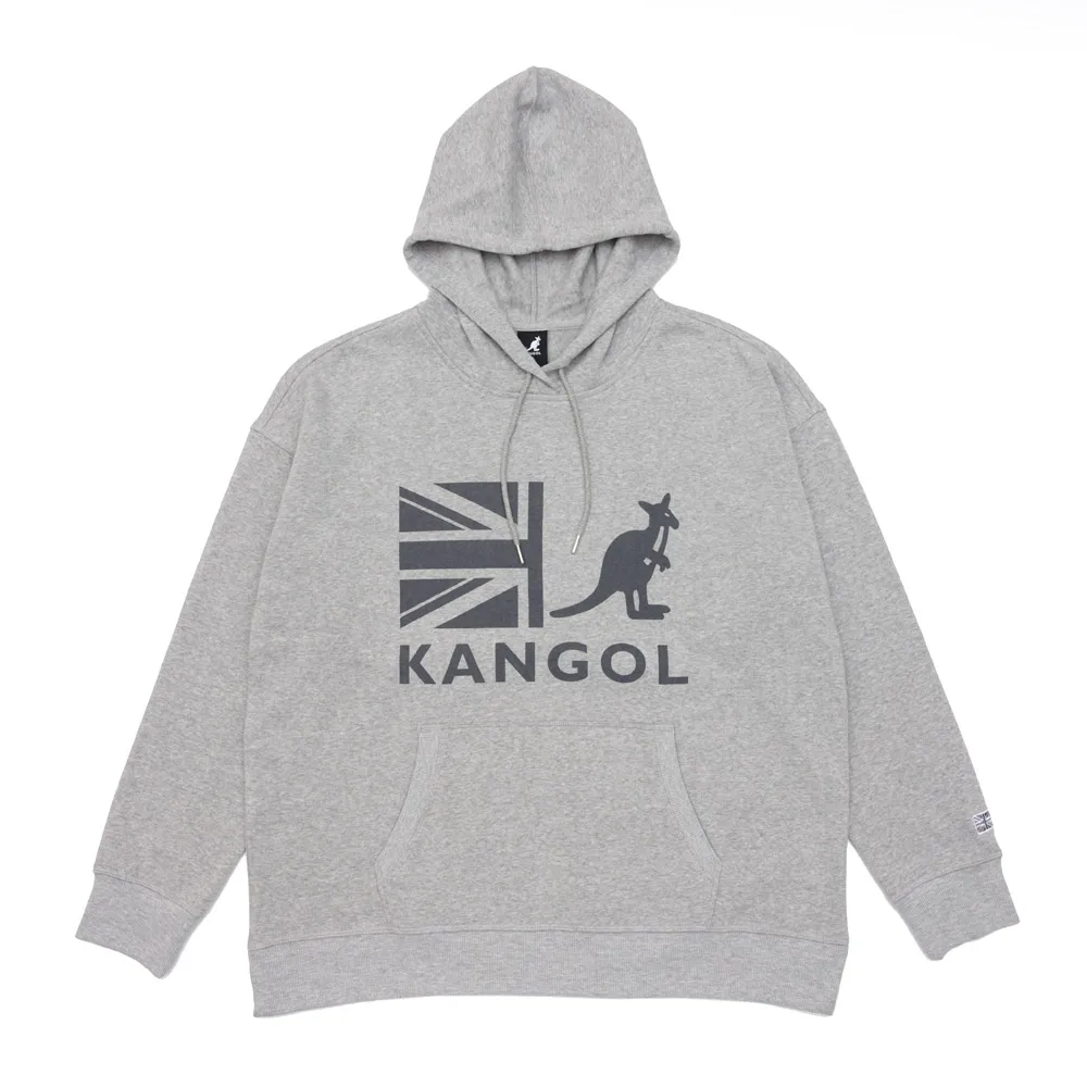KANGOL 帽T 灰色 長版 薄 後背大LOGO 長袖 休閒 女 6152158012 歷史價格詳細信息