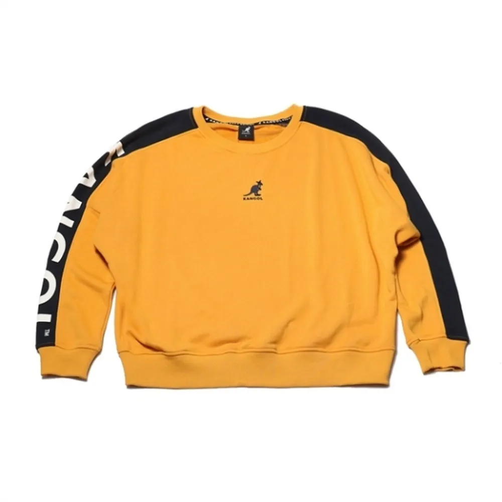 KANGOL 大學T 深藍 刺繡LOGO 彩色絨毛 袋鼠 棉 休閒 男女 6055100480 歷史價格詳細信息