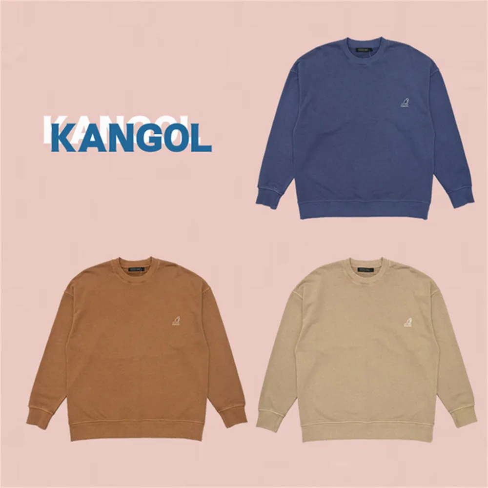 KANGOL 長袖 大學T 寶藍 黑框英文 LOGO條紋 鬆緊 中性 6255100282 歷史價格詳細信息