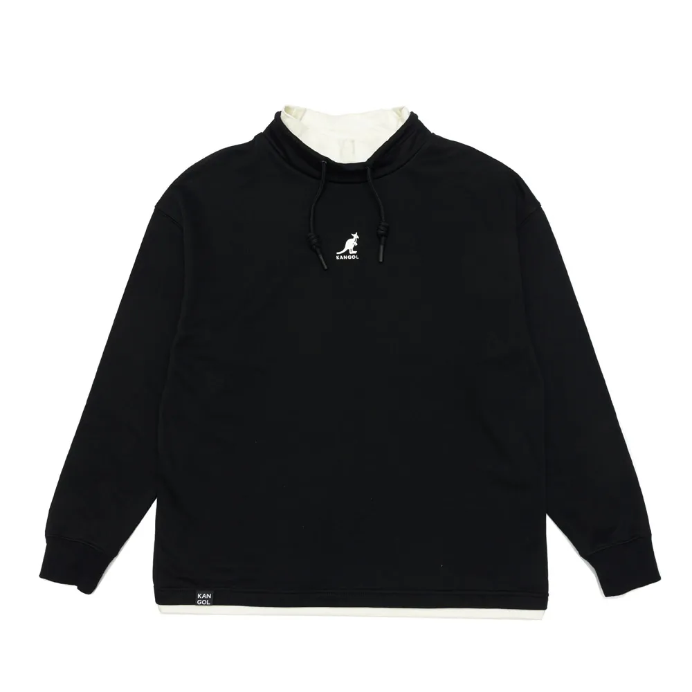 KANGOL 長袖 帽T 黑色 小LOGO 假兩件 男女 6255100820 歷史價格詳細信息