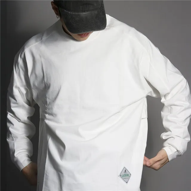 KANGOL 長袖 白 胸口刺繡小LOGO 微高領 薄長 中性 6255101700 歷史價格詳細信息