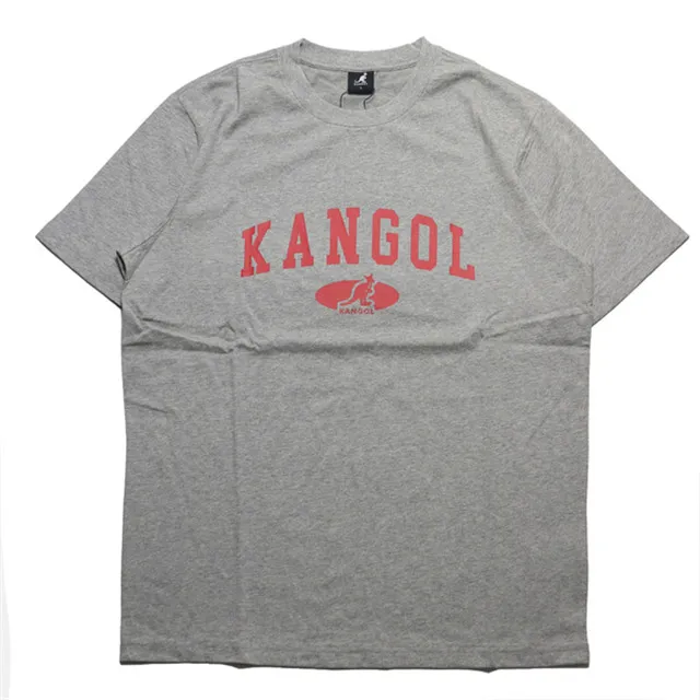 KANGOL 短袖 短T 灰 方格袋鼠背大橫向LOGO 袋鼠 棉 男 6225100510 歷史價格詳細信息