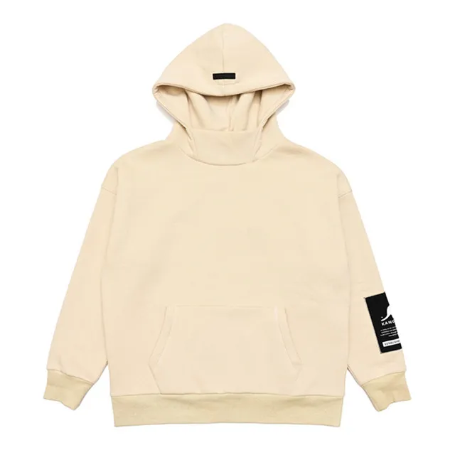 KANGOL 長袖 帽T 米白 水藍 LOGO 短版 五分袖 女 63521052- 歷史價格詳細信息