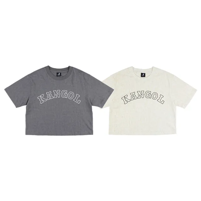 KANGOL 短T 白 水藍 寬版 棉 休閒 女 6222100100 歷史價格詳細信息