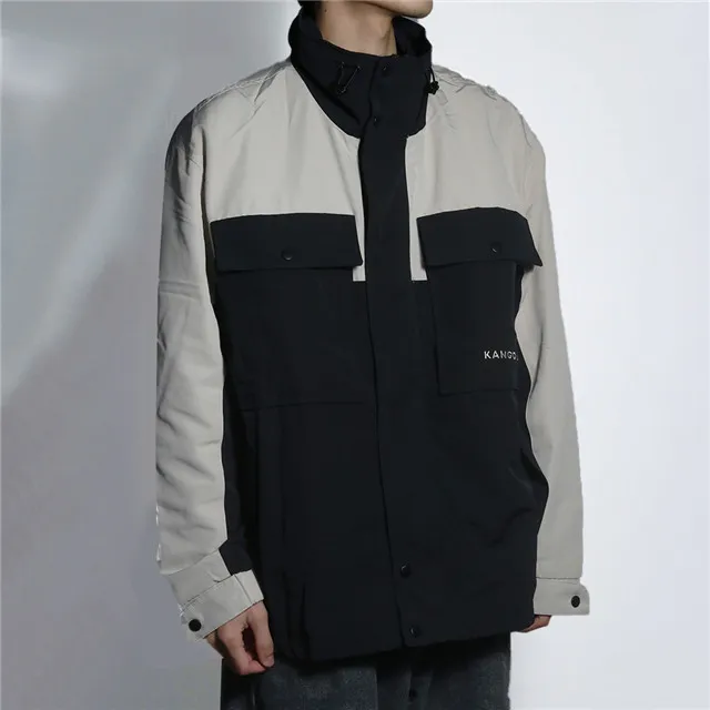 KANGOL 外套 米白 深綠 立領 短版 風衣外套 女 63521422- 歷史價格詳細信息