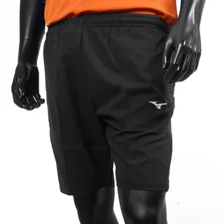 Mizuno [32TBB05699] 男 平織短褲 籃球褲 運動 休閒 慢跑 舒適 透氣 美津濃 黑 歷史價格詳細信息