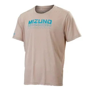 Mizuno 美津濃 男子 短袖上衣 - 運動 休閒 慢跑 吸汗快乾 - 藍 - 32TA101222 歷史價格詳細信息