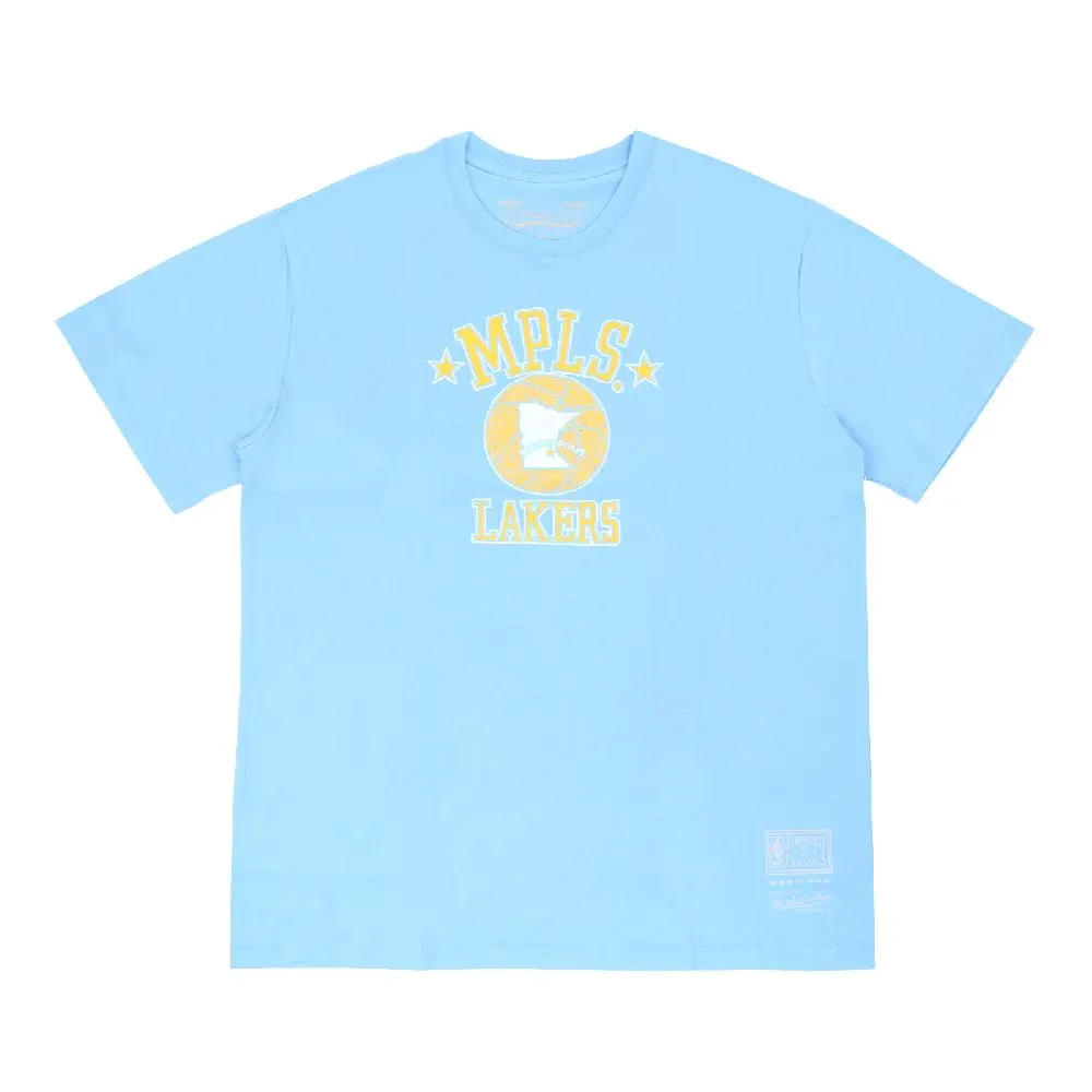 Mitchel&Ness 短袖 NBA 洛杉磯湖人 Lakers 短T 復古 M&N【ACS】 MNTS016LALB 歷史價格詳細信息