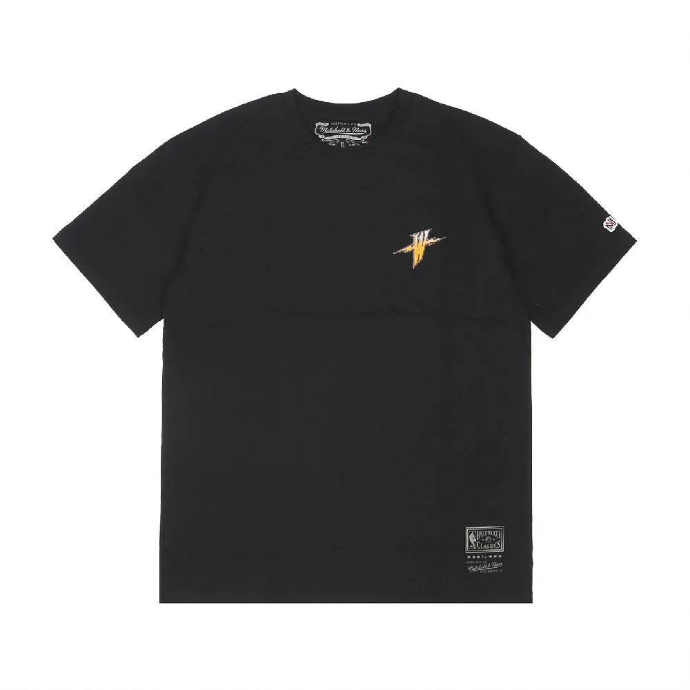 MITCHELL & NESS M&N 短T 黑黃 勇士隊 棉 MNTS003GSWB 歷史價格詳細信息