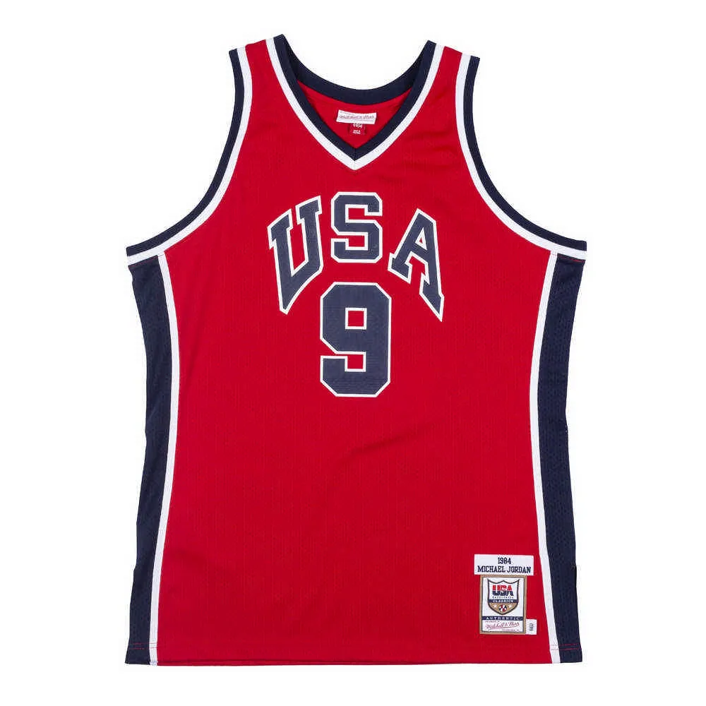 【Mitchell & Ness】 Authentic球員版復古球衣 84' TEAM USA #9 Michael Jordan 歷史價格詳細信息