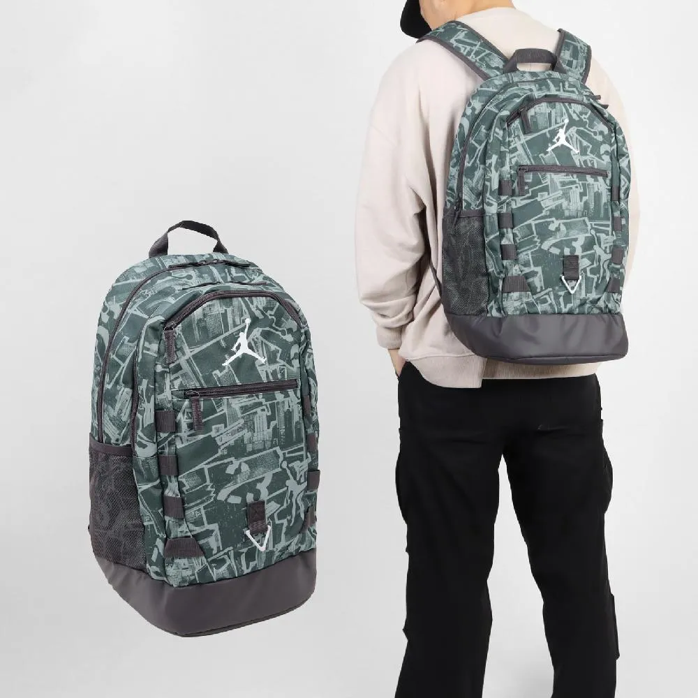 Nike 耐吉 後背包 Jordan Backpack 男款 黑 粉 紫 喬丹 飛人 雙肩背 胸扣帶 包包 JD2043002AD-001 歷史價格詳細信息
