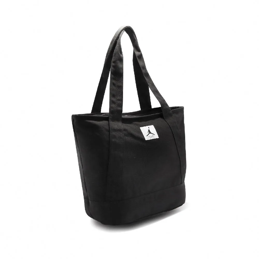 Nike 手提包 Jordan Duffle Bag 男女款 喬丹 飛人 外出 旅行 行李袋 斜背 黑 銀  JD2023013AD-001 歷史價格詳細信息