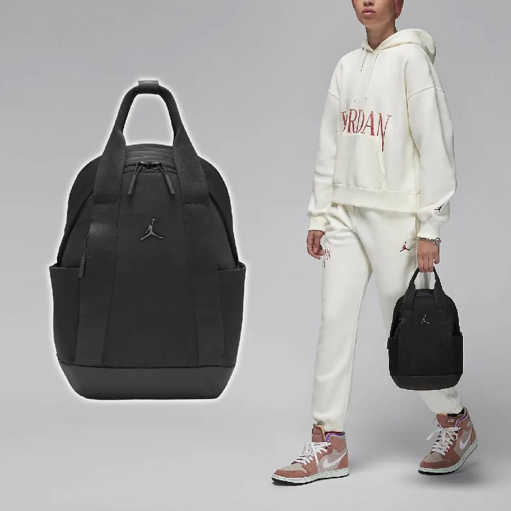 後背包 Jordan Monogram 黑 13吋 滿版印花 筆電包 雙肩包 背包 包包 JD2443026AD-001 歷史價格詳細信息