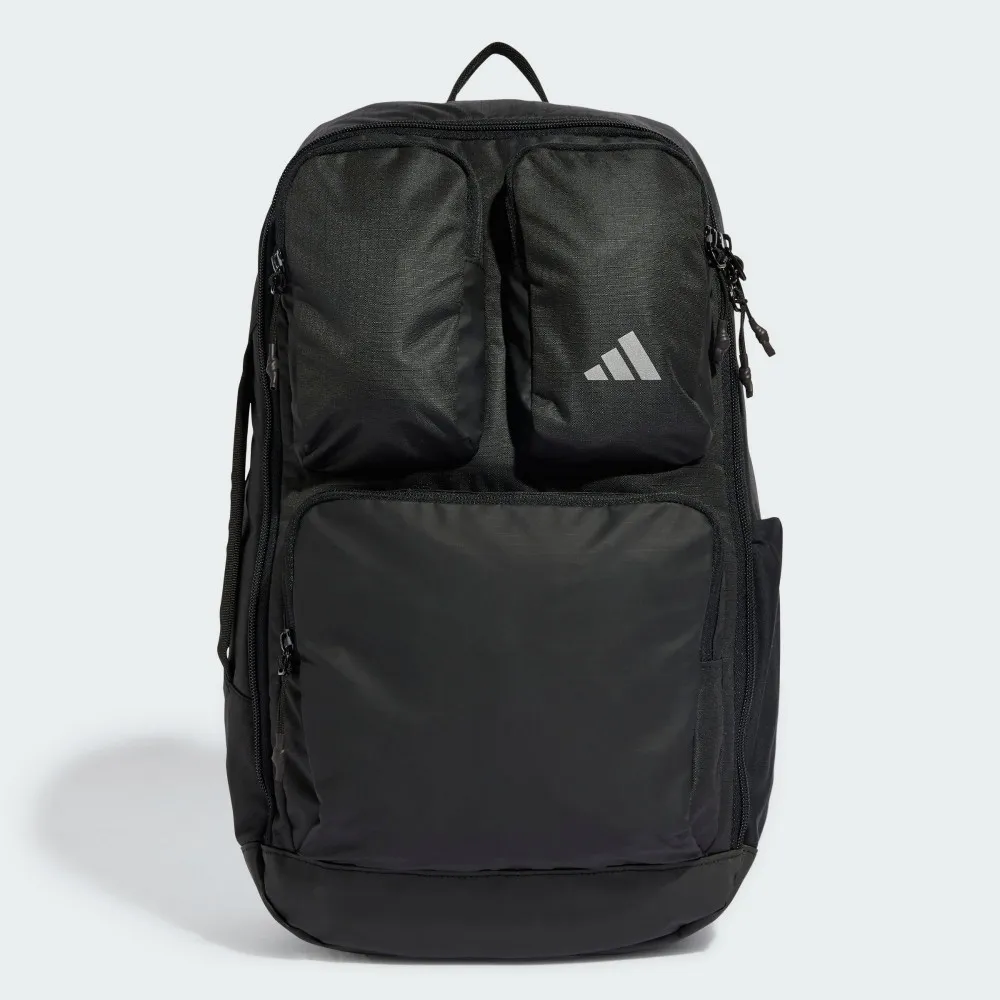 Adidas IP SYST BP2 [IT2183] 後背包 訓練包 健身 城市通勤 商務旅行 防撕裂 黑 歷史價格詳細信息
