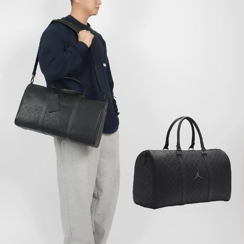 旅行袋 Jordan Monogram 黑 滿版印花 手提包 健身包 旅行袋 肩背包 包包 JD2443028AD-001 歷史價格詳細信息