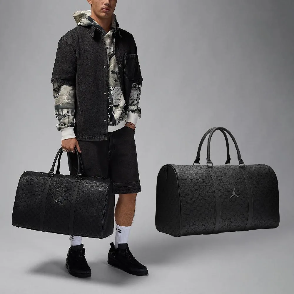 旅行袋 Jordan Monogram 黑 滿版印花 手提包 健身包 旅行袋 肩背包 包包 JD2443028AD-001 價格比較,價格查詢,歷史價格詳細信息