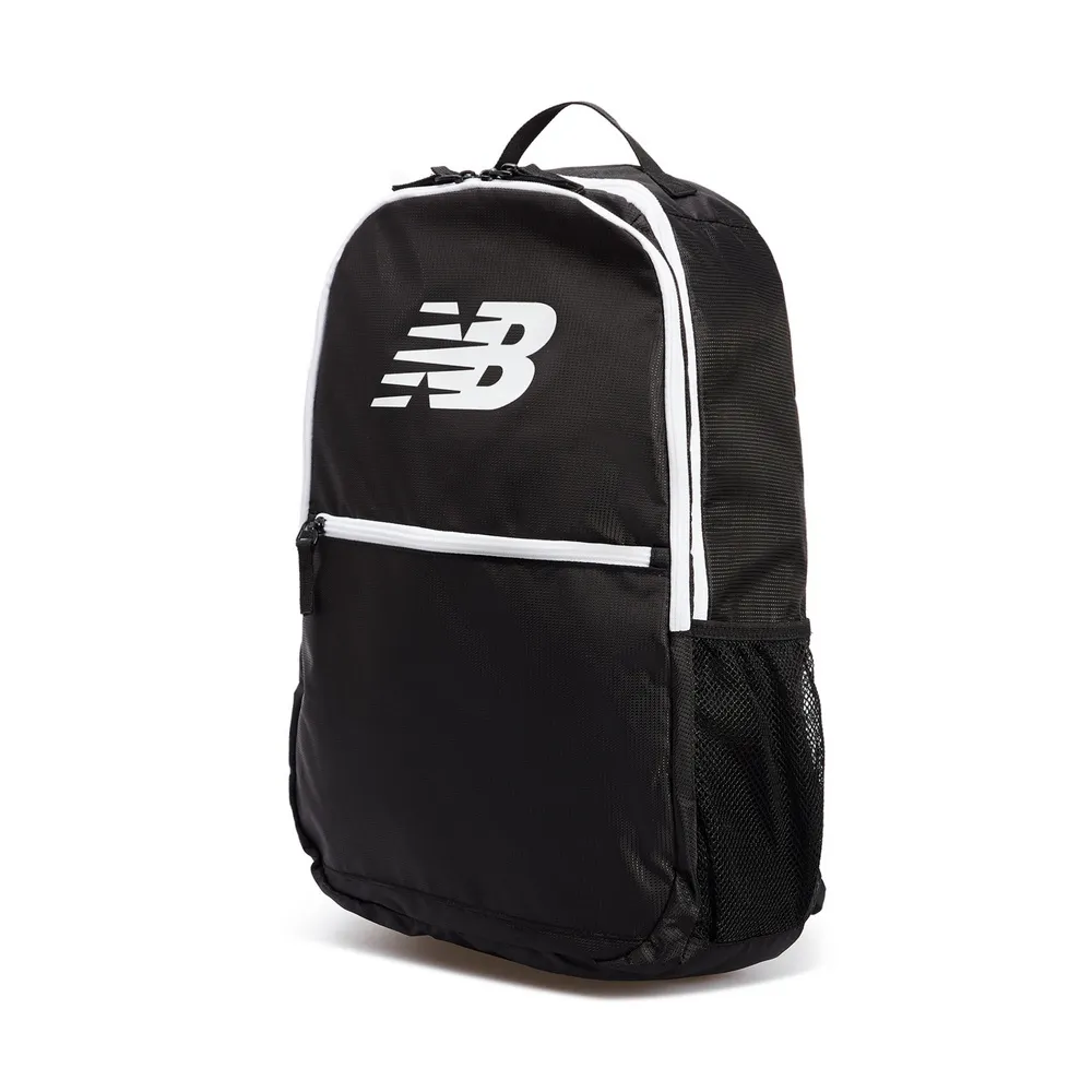 【New Balance】Bags 後背包 男女款 中性 書包 旅行包 黑色_LAB23090BK-F 歷史價格詳細信息