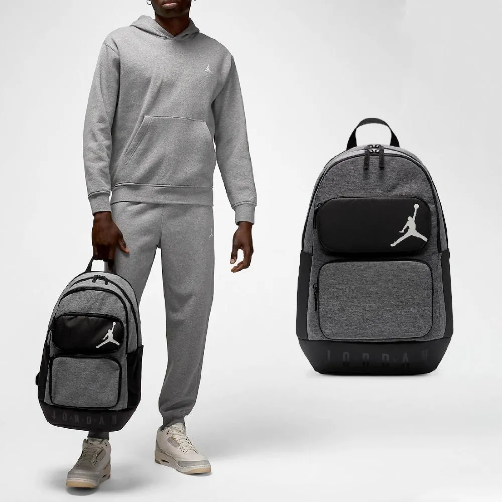 後背包 Jordan Monogram 黑 13吋 滿版印花 筆電包 雙肩包 背包 包包 JD2443026AD-001 歷史價格詳細信息