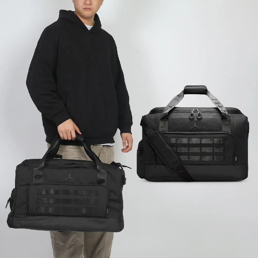 旅行袋 Jordan Monogram 黑 滿版印花 手提包 健身包 旅行袋 肩背包 包包 JD2443028AD-001 歷史價格詳細信息