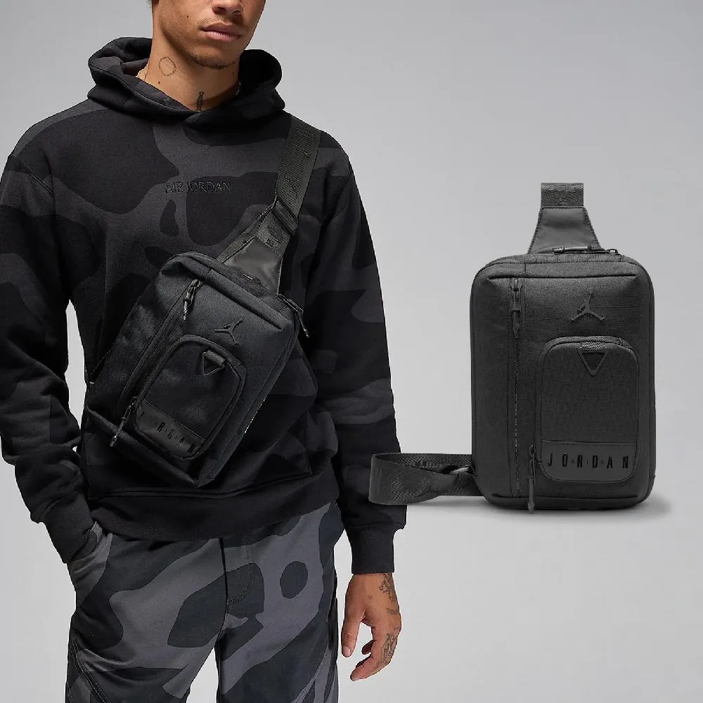 斜背包 Jordan MVP 卡其 黑 可調背帶 肩背包 腰包 隨行包 小包 包包 JD2513024AD-002 歷史價格詳細信息