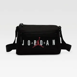 Nike Jordan Hbr S [HF7296-010] 旅行背袋 行李包 獨立鞋袋 斜背 側背 手提 大容量 黑 歷史價格詳細信息