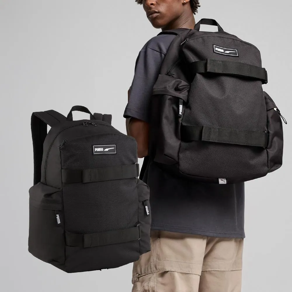 Puma 包包 Deck 男女款 黑 大容量 後背包 雙肩背 反光 筆電包 書包 多收納【ACS】 07951201 歷史價格詳細信息