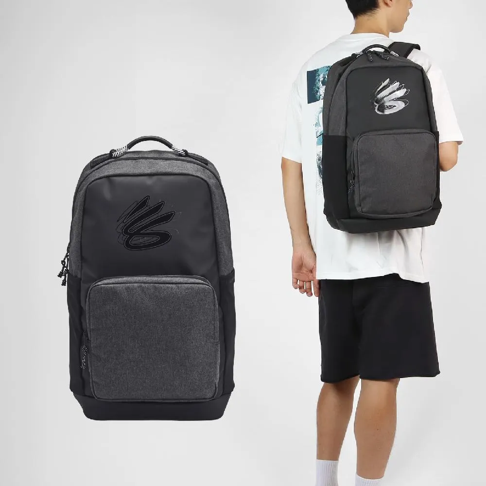 Under Armour 安德瑪 後背包 Hustle 5 Backpack 藍 紅 防潑水 15吋 筆電包 運動包 UA 1361176409 歷史價格詳細信息