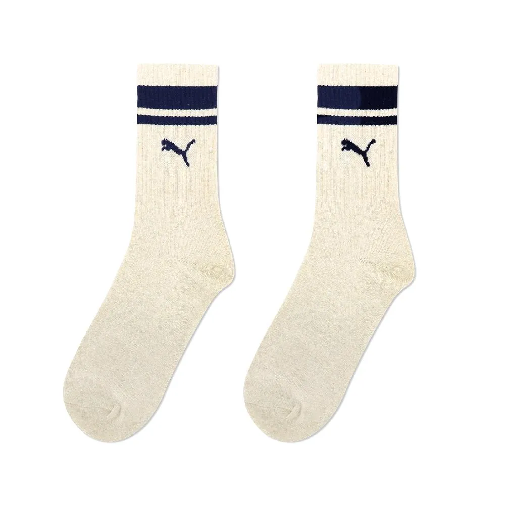 Puma 襪子 Classic Sock 男女款 白 條紋 中筒襪 單雙入 台灣製 彪馬 穿搭【ACS】BB109214 歷史價格詳細信息