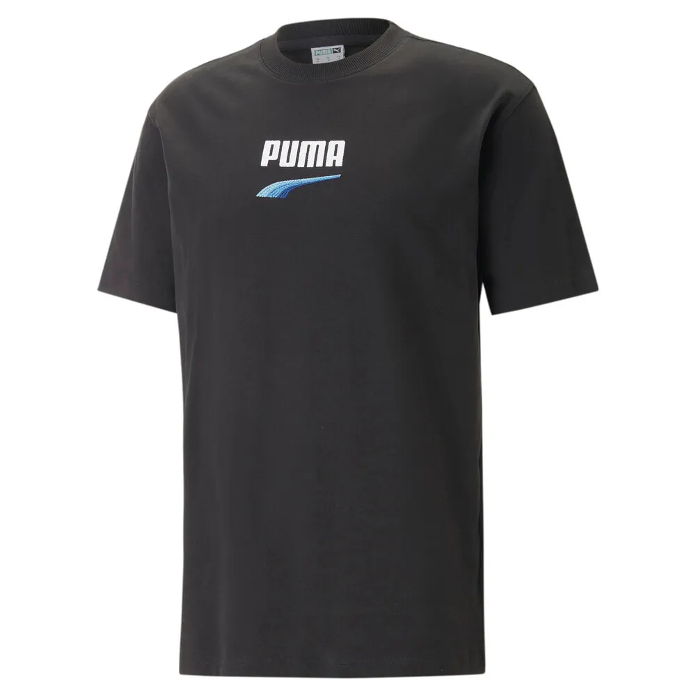 PUMA 短T 流行系列 DOWNTOWN 湖綠 橘LOGO 短袖 T恤 男 53824884 歷史價格詳細信息