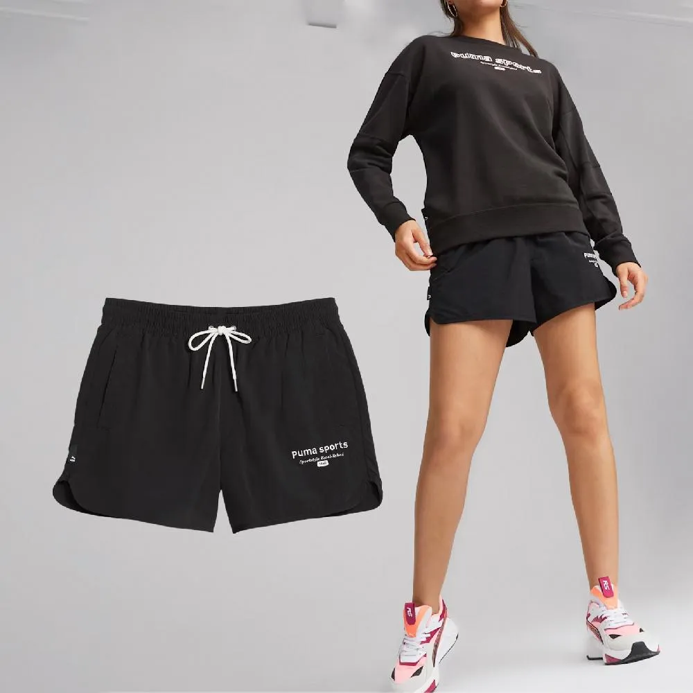 Puma 彪馬 短褲 Palm Resort Shorts 女款 粉 白 5吋 抽繩 王淨款 68300830 歷史價格詳細信息