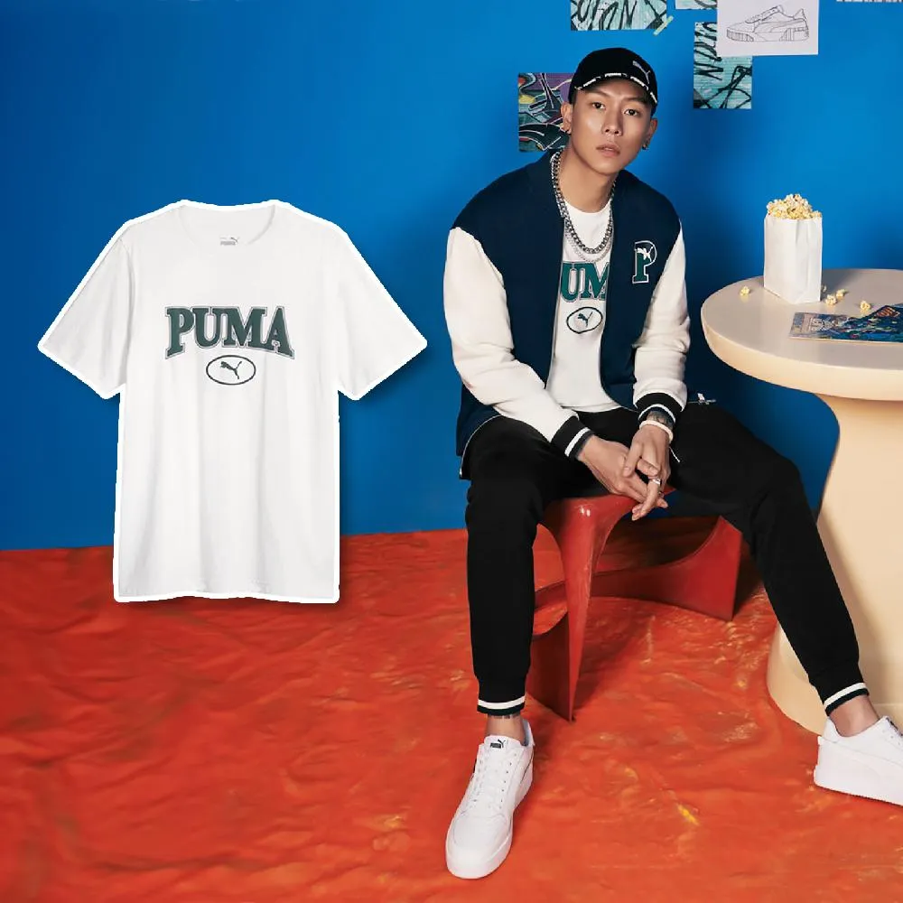 Puma Logo 男 白 基本 休閒 短袖 84938802 歷史價格詳細信息