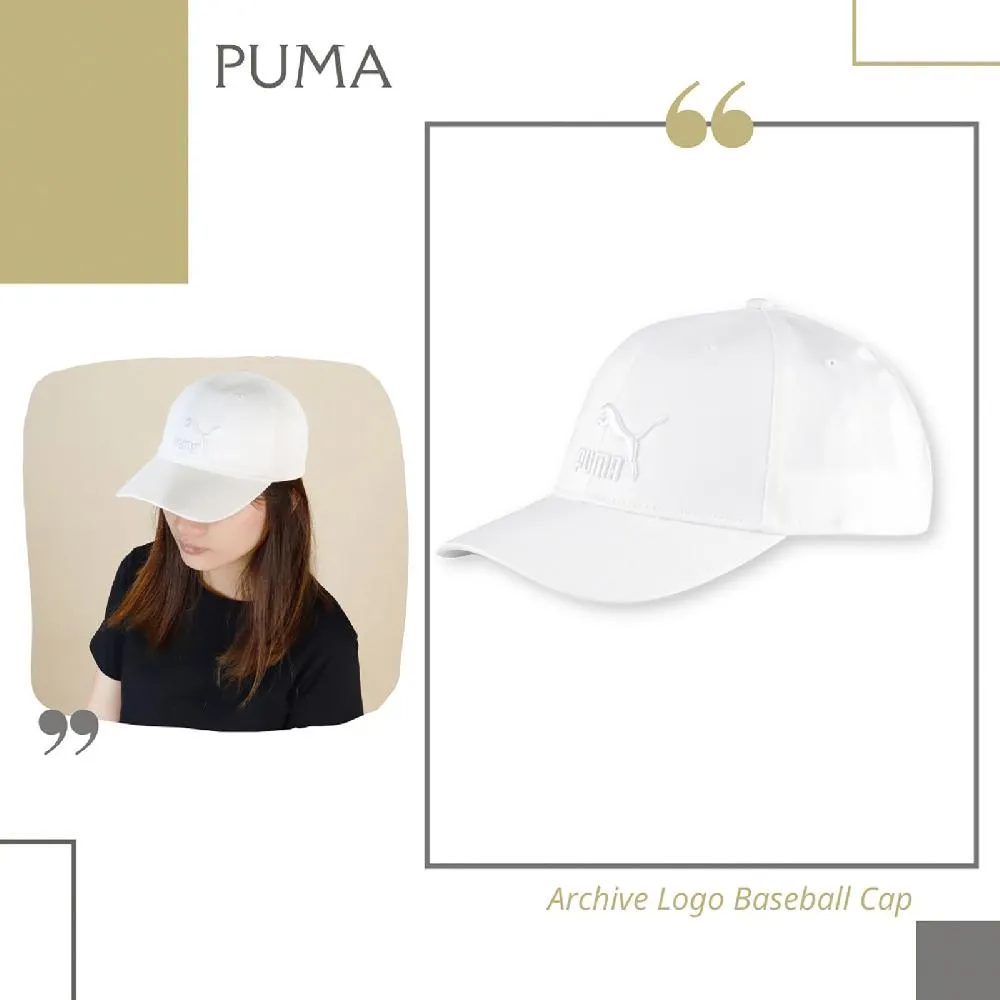 Puma 帽子 Archive Logo 黑 基本款 棒球帽 老帽 刺繡 男女款 05291909 歷史價格詳細信息