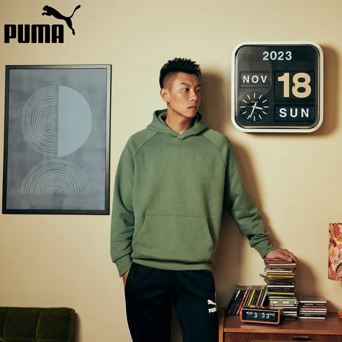 Puma Classics 藍綠 寬版 落肩 Logo 純棉 短T 男款 NO.H4409【新竹皇家53213542】 歷史價格詳細信息