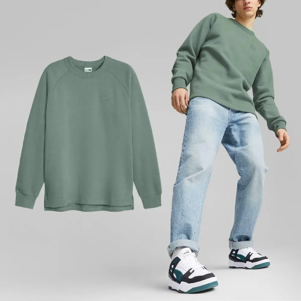 Puma 彪馬 長袖上衣 Squad 女款 藍 米白 膠印LOGO 微短版 王淨 著用款 長袖 67789814 歷史價格詳細信息