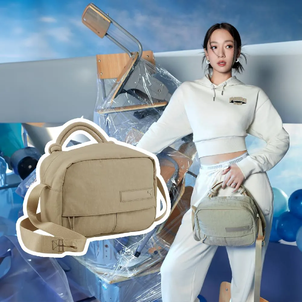 Puma 彪馬 肩背包 BL 黑 多夾層 卡扣背帶 小包 側背 手提包 吳卓源 著用款 09039601 歷史價格詳細信息