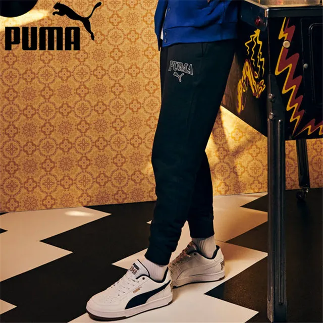 PUMA 長褲 基本系列 黑 SQUAD 謝欣穎 縮口 棉長褲 女 62359901 歷史價格詳細信息