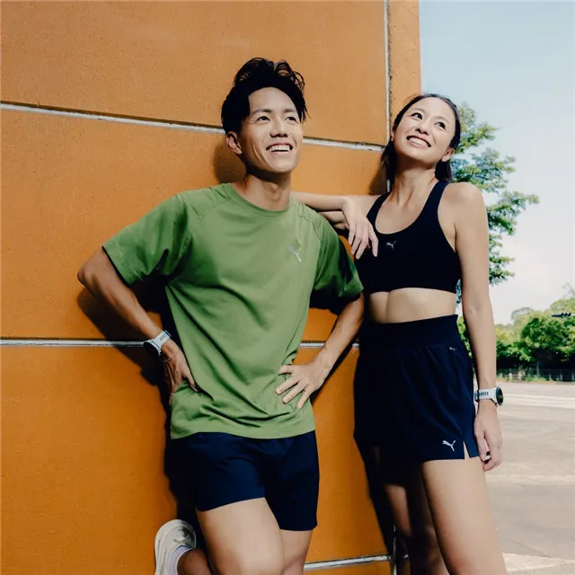 PUMA 短T 慢跑系列 FAV 藍 麻花 短袖 T恤 男 52315120 歷史價格詳細信息