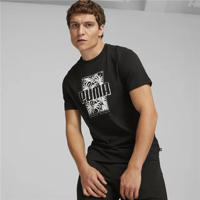 【PUMA】基本系列Palm Resort 10吋短褲(M) 短褲 男 黑色-68300301 歷史價格詳細信息