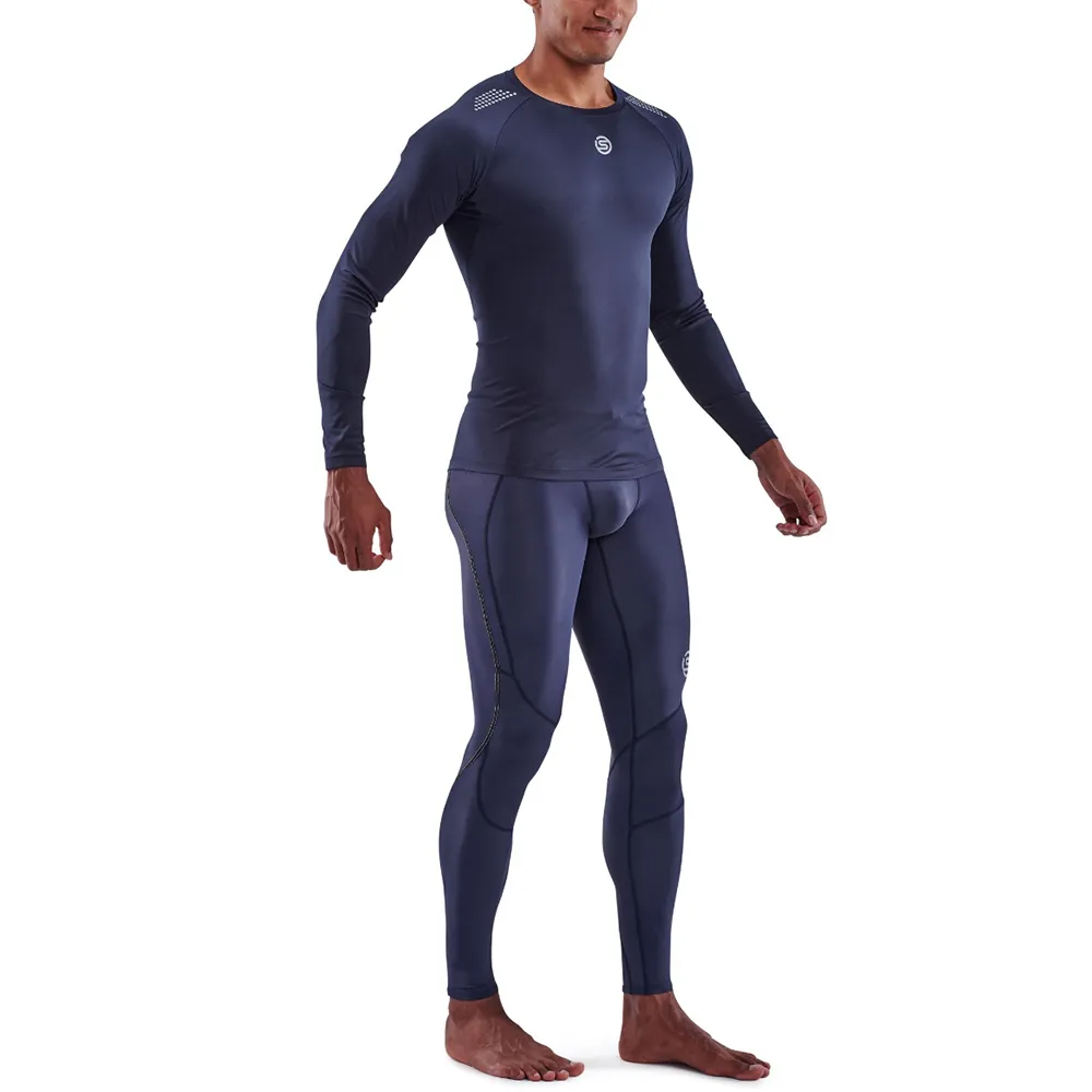 SKINS訓練級二合一壓縮短褲 男 海軍藍 歷史價格詳細信息