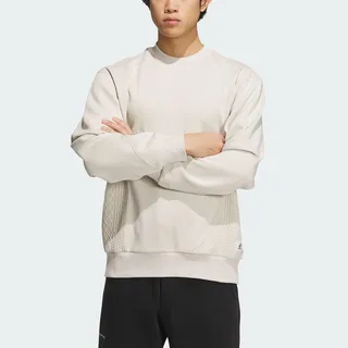 【ADIDAS】ST WF SWEATS 圓領套頭衫 男 黑色-IP4982 歷史價格詳細信息