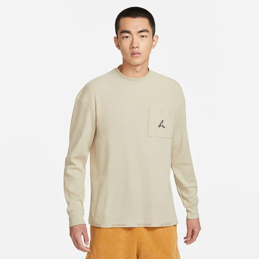 【NIKE】AS M J ESS WINTER LS TOP 長袖上衣 男 米色-DV1586206 歷史價格詳細信息