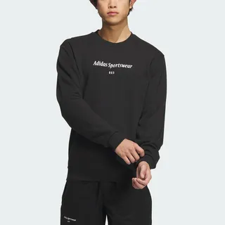 adidas_男性_長袖上衣_黑_IQ1369_ST GF GFX CREW_運動休閒 歷史價格詳細信息