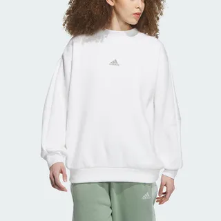 adidas_女性_休閒 長袖上衣_白_IC5148_三葉草 歷史價格詳細信息