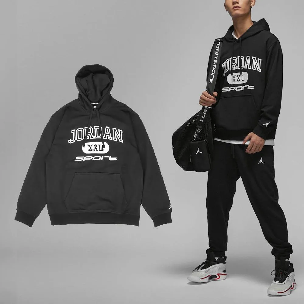 帽T Jordan Essentials Hoodie 男款 黑 紅 內刷毛 前口袋 喬丹 連帽上衣 FD7466-010 歷史價格詳細信息