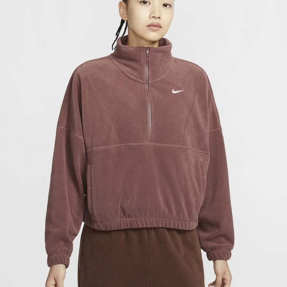 【NIKE】AS W NK ONE TF HZ TOP POLAR 女 長袖上衣 保暖 紅棕色-FV7956218 價格比較,價格查詢,歷史價格詳細信息
