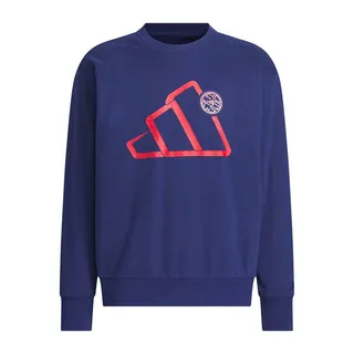 【ADIDAS】CM DK CREW 圓領套頭衫 男款 大學T 黑色 新年 蛇年-JM1002 歷史價格詳細信息