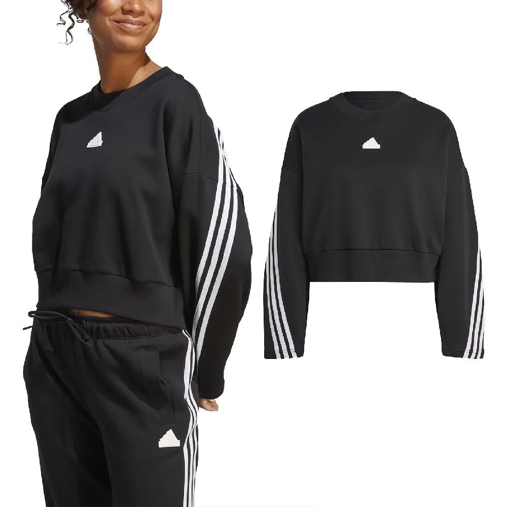 adidas 長袖 Future Icon 女款 黑 連帽 帽T 三線 愛迪達 【ACS】 H67044 歷史價格詳細信息