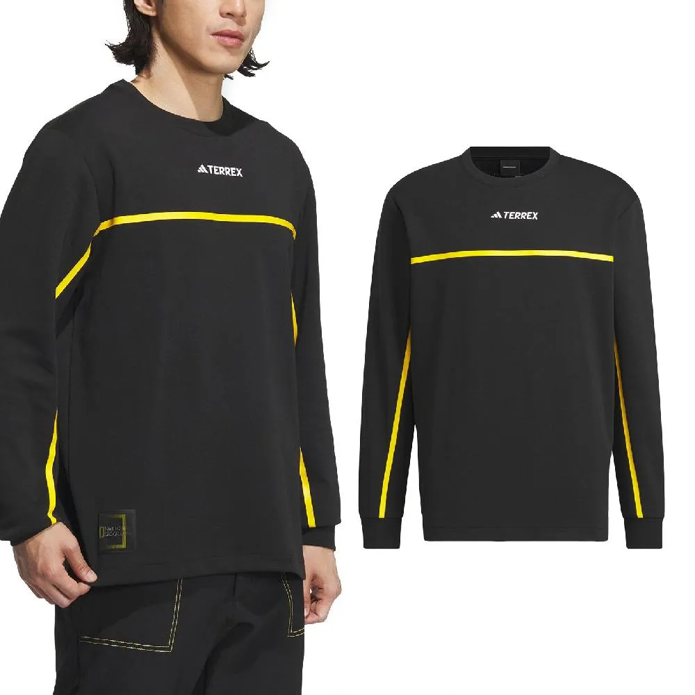 【ADIDAS】NATIONAL GEOGRAPHIC AEROREADY 吸濕排汗 男 長袖上衣 黑-IL8975 歷史價格詳細信息