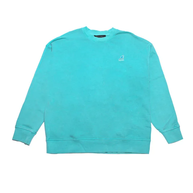 KANGOL 女 圓領長版T恤 連身洋裝 藍 - 6122100782 歷史價格詳細信息