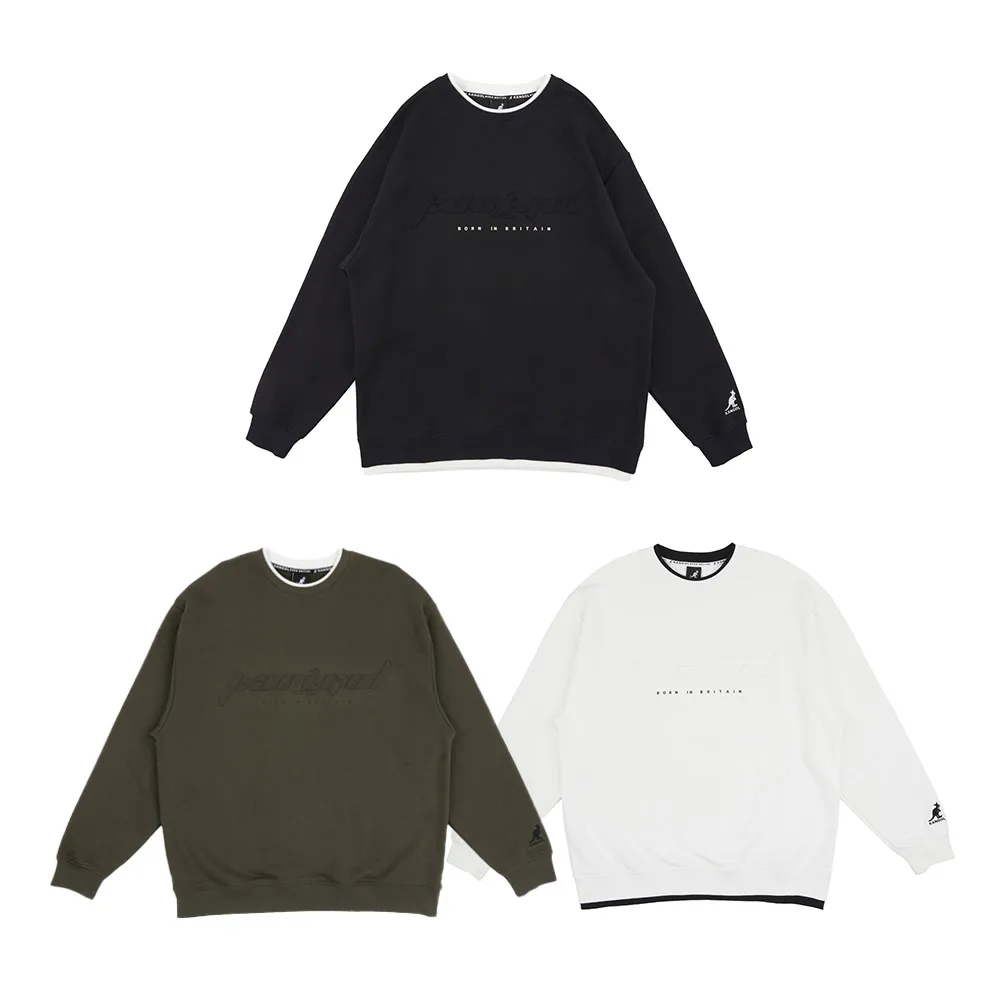 KANGOL 大學T 立體LOGO 羅紋 假兩件 刷毛 圓領T 中性 63551007- 歷史價格詳細信息
